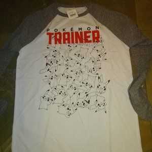 New Pokemon Trainer Long Sleeve T-Shirt Size L